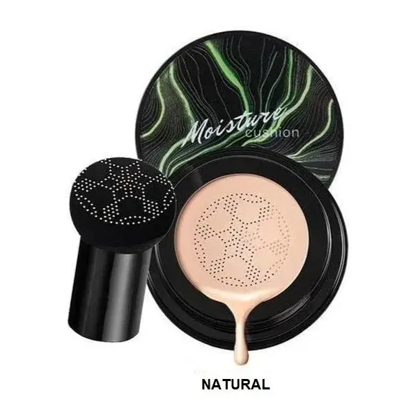 Base de maquillaje cushion tono natural con aplicador