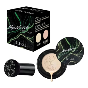 Base de maquillaje cushion hidratante EELHOE con aplicador